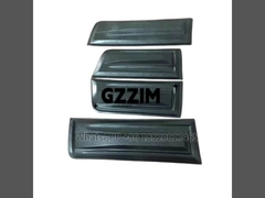 Plastico Refit Puerta Paso Proteger Trim Moldeado Trim de cubierta para Hilux Revo Vigo 2015-2017