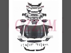 BMW Serie 5 Actualización al coche M5 Kit de carrocería delantero trasero Parche de protección Grill Hood Fender Side Skirt