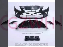 Toyota Corolla de plástico 2006-2013 Actualización al estilo LX Grille de la parrilla de la carrocería negro
