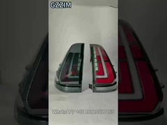 Prado 2003-2009 Luz de cola LED para automóviles Negro Amarillo Toyota Luz de cola LED