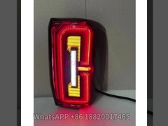 Luz de cola de coche rojo negro para Ford Ranger T9 2022