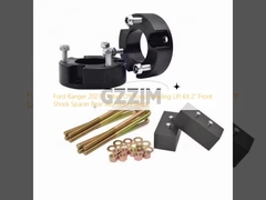 Ford Ranger 2023 T9 4x4 Conjunto de elevación de nivelación fuera de carretera 2′′, espaciador de choque frontal Bloque de aluminio trasero