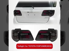 Luz trasera del Fortuner 2012-2015 tipo modificado