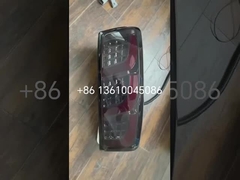 Luz trasera de la lámpara de cola LED modificada de plástico ABS para Dmax 2021