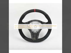 Venta caliente Volante de coche de fibra de carbono blanco y negro para Tesla Model 3 Model Y