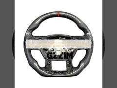 Accesorios para automóviles Volante de fibra de carbono personalizado Volante de coche adecuado para Ford F150 2015-2019