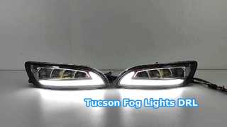 Actualización de luces antiniebla DRL de Hyundai Tucson 2016-2018