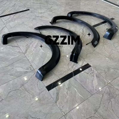 Fender Flare With Light For Ford Everest 2024 Black Fender Flares Modified Wheel Brows