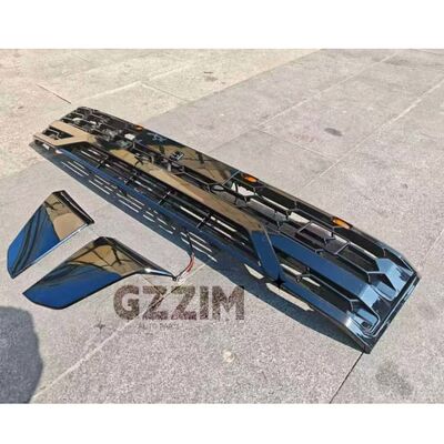 Pickup Truck Conversion Kit ABS Modified Car Grills With Lights and GR logo for Hilux Travo 2026+
