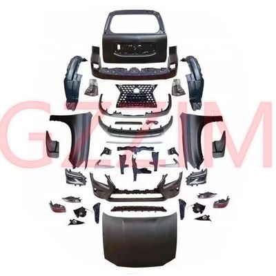 Lexus LX GX460 GX400 2010-2016 a 2021 Coche delantero trasero Parche de seguridad Grill Hood Fender Spoiler Bodykit