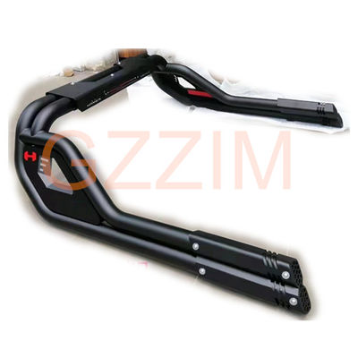 Barras de rodillo deportivas de acero inoxidable negro para camionetas deportivas para Ranger 2015-2021 T7 T8