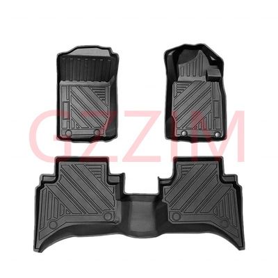 Accesorios para automóviles almohadillas personalizadas para pies para Mitsubishi Triton Accesorios para suelos RHD