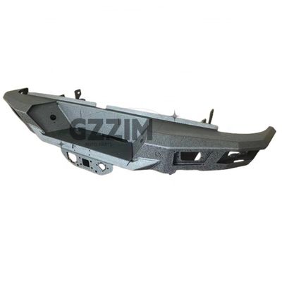 Toyota parachoques traseros Auto partes de acero inoxidable negro parachoques traseros protector para Toyota Hilux Revo Vigo