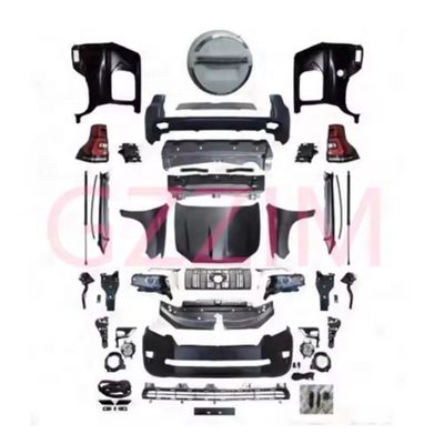 Kit de carrocería Prado Parrilla delantera trasera del parachoques para FJ120 2003-2009 a FJ150 2018