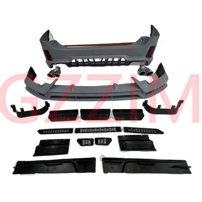 Car Bodykit Labio del parachoques delantero y trasero para Toyota Alphard 2015-2018