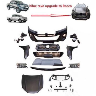 No hay necesidad de cortar el kit de actualización de la carrocería para Toyota Hilux Rocco Revo Hilux 2016+