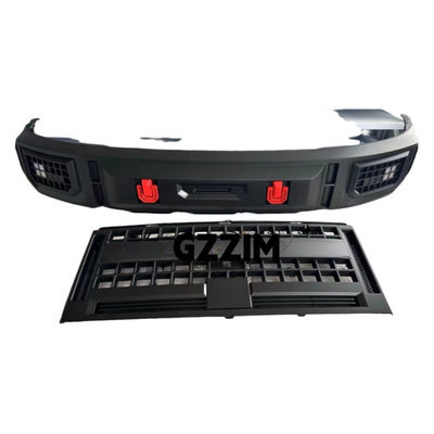 Kit de carrocería Mitsubishi Triton 2024 Protección del parachoques delantero con rejilla de plástico con negro