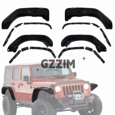 Jeep Wrangler JK JL JT Accesorios para automóviles Negro Cuerpo ancho Fender Flares Brows de la rueda