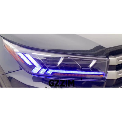 Toyota Highlander 2018 Car Modified Front Light Parts Head Lamp (Lámpara de cabeza de automóvil modificada para automóviles)