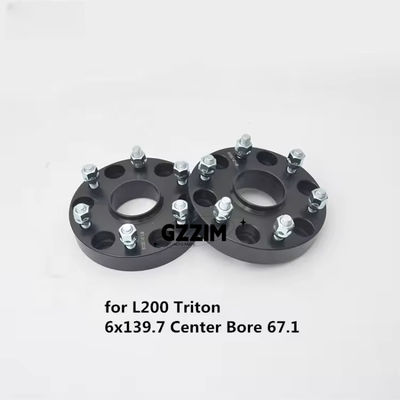 Mitsubishi L200 Tritón Adaptador de ruedas de aluminio 6x139.7 Centro de perforación 67.1