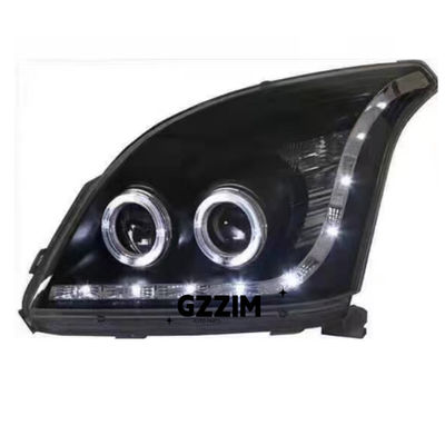 Luces modificadas para automóviles Lámpara delantera llorosa Luz de cabeza para Toyota Prado 2003-2008 Tipo 3