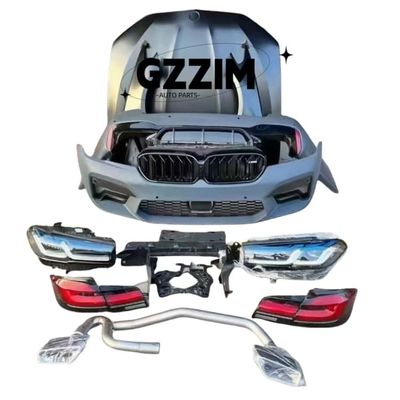 BMW Upgrade Parts Completo Conjunto de Parachoques de Plástico Capó Fender Luz para F18 Actualizar al estilo G38