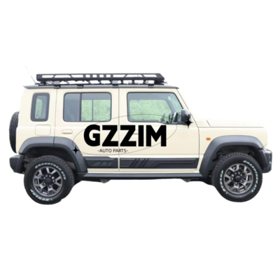 Moldura de puerta de plástico ABS negro para Suzuki Jimny