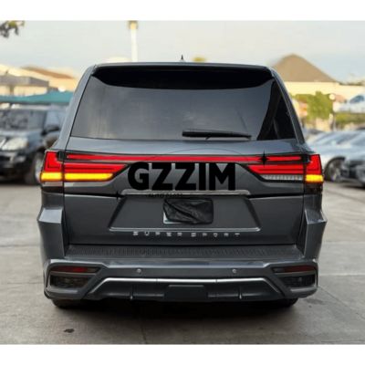 Lexus LX570 2008-2015 To LX600 Style Upgrade Parts Car Front & Rear Bumper Facelift Fender Hood Car Lamp Bodykit Upgrade Parts