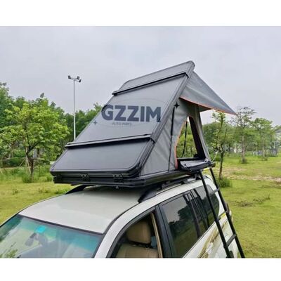 Factory Supply OEM/ODM 2.1m Triangle Aluminum Car Rooftop Tent Waterproof Hard Shell